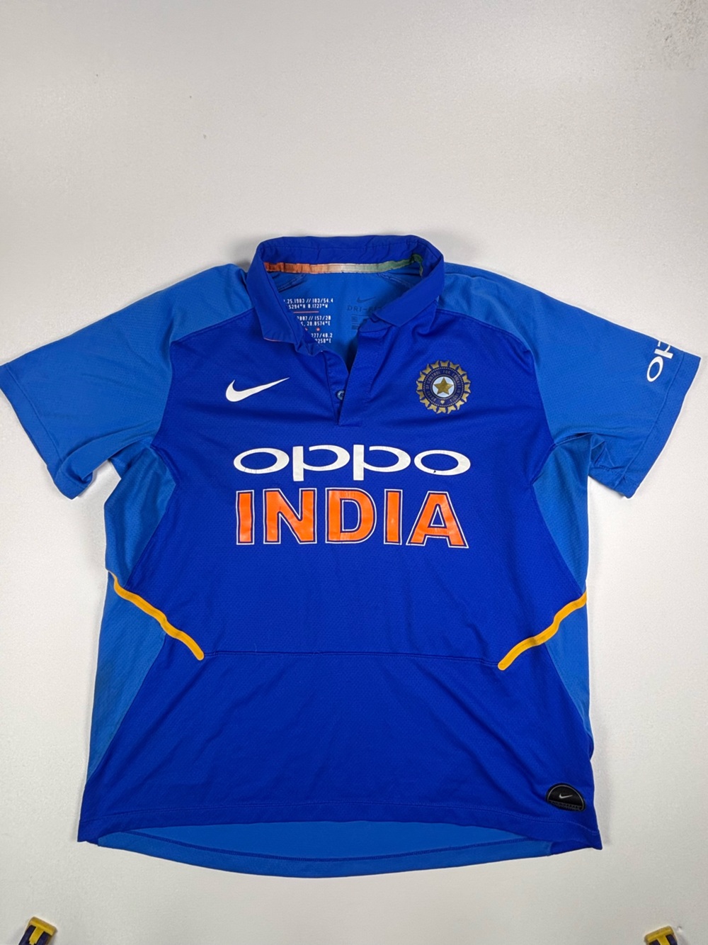 Nike Men’s India Cricket Jersey - Blue - XL